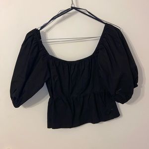 Puff sleeve top